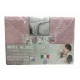 COMPLETO LENZUOLA FLANELLA ROSELLINE MONT BLANC LOVELY HOME