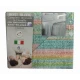 COMPLETO LENZUOLA FLANELLA RIGHE STRIATO MONT BLANC LOVELY HOME multicolore