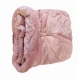 TRAPUNTA INVERNALE MATRIMONIALE VELLUTO SHERPA SOFFICISSIMA LOVELY HOME ROSA