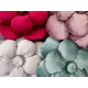 CUSCINO ARREDO IMBOTTITO VELLUTO 50CM FIORE PEZZOLI