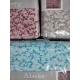 CONFEZIONE 6 PEZZI COMPLETO LENZUOLA MATRIMONIALE PILE FUNITY ALASKA NANCY LINEA ORO