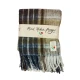 PLAID MOHAIR FRANGE 130X170CM SCOZZESE PERLATEX