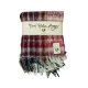 PLAID MOHAIR FRANGE 130X170CM SCOZZESE PERLATEX
