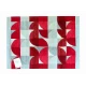 TAPPETO DA CUCINA VELOUR SMILE EG ROSSO