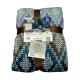PLAID PILE STAMPATO AGNELLATO MOON SGHOME MARRONE
