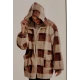 PONCHO MANTELLA DONNA PILE PELLICCIA 0031 PREZIOSA