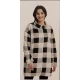 PONCHO GIACCA DONNA PILE INTERNO FELPATO 0033 PREZIOSA