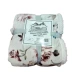PLAID PILE MATRIMONIALE AGNELLATO STAMPATO NANCY HOME SWEET HOME