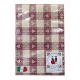 TOVAGLIA COTONE TINTO FILO JACQUARD DOLOMITE
