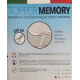TOPPER MATERASSO MATRIMONIALE MEMORY MARTINELLI