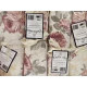 ASSORTITO 4 PEZZI COMPLETO LENZUOLA COTONE MATRIMONIALE DELICATO ROSE BEIGE HOME SWEET HOME