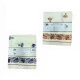 2 PEZZI BLU E RUGGINE TOVAGLIA COTONE LA ROMAGNOLA HOME SWEET HOME