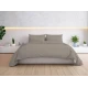 COMPLETO LENZUOLA MATRIMONIALE COTONE PERCALLE TINTA UNITA GIPETEX