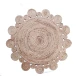 TAPPETO JUTA TONDO 100CM RAJA SAGOMATO LOVELY SHABBY GITIESSE