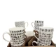 SET 12 TAZZE MUG CERAMICA ESSENTIAL LOVELY HOME