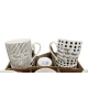 SET 12 TAZZE MUG CERAMICA ESSENTIAL LOVELY HOME