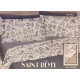 COMPLETO LENZUOLA MATRIMONIALE COTONE SAINT REMY DOLCE NOTTE PEZZOLI