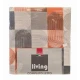 COMPLETO LENZUOLA COTONE VINTAGE LIVING IMBERTI ARANCIO
