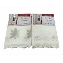 PANNELLO TENDA 140X290CM RICAMATO FARRAH VT