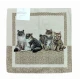CENTRO RUNNER FODERA CUSCINO GOBELIN GATTI TAA ARCONATE