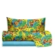 COMPLETO LENZUOLA SINGOLO COTONE DINOSTREET JOLLY HERMET