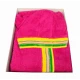 ACCAPPATOIO CON CAPPUCCIO TINTA UNITA PONGO GABEL FUXIA