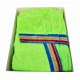ACCAPPATOIO CON CAPPUCCIO TINTA UNITA PONGO GABEL VERDE