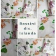 2 PEZZI COMPLETO LENZUOLA MATRIMONIALE COTONE PERCALLE ROSSINI FIORELLINI HOME SWEET HOME
