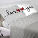COMPLETO LENZUOLA COTONE 5 COMBINAZIONI HAPPY QUADRIFOGLIO