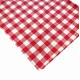 TOVAGLIA COTONE QUADRETTI ROSSI PEZZOLI