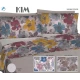 COMPLETO LENZUOLA MATRIMONIALE COTONE KIM DOLCE NOTTE PEZZOLI