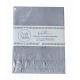 COMPLETO LENZUOLA MATRIMONIALE COTONE TINTA UNITA ROUCHES ISABELLE GITIESSE
