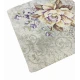 FEDERA CUSCINO ARREDO 45X45CM GOBELIN FIORI CREMA LILLA ARABESQUE PEZZOLI