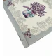 FEDERA CUSCINO ARREDO 45X45CM GOBELIN VASO LAVANDA PEZZOLI