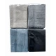 SET ASCIUGAMANO + OSPITE SPUGNA 600GR/MQ TINTA UNITA JACQUARD MIAMI COGAL