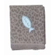 TELO MARE SPUGNA 90X170CM JACQUARD FRANGE PARDUS LOVELY BEACH GITIESSE
