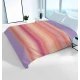 COPRILETTO COTONE PIQUET DEGRADE QUADRIFOGLIO ROSA