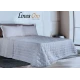 TRAPUNTINO MICROFIBRA MATRIMONIALE RASO JACQUARD ALIS LINEA ORO