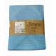 TRAPUNTINO MATRIMONIALE TERMOSALDATO MICROFIBRA INTRECCI LOVELY HOME AZZURRO