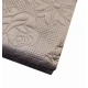 TRAPUNTINO MICROFIBRA MATRIMONIALE ULTRASONIC SATIN MALIK LINEA ORO GRIGIO