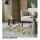 PASSATOIA CINIGLIA ROTOLO 20MTX52CM JACQUARD DIGITALE FUTURA CASCATA FLOREALE SUARDI