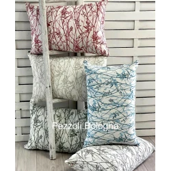 CUSCINO ARREDO IMBOTTITO RETTANGOLARE JACQUARD TAIGA RAMAS PEZZOLI