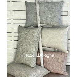 CUSCINO ARREDO IMBOTTITO RETTANGOLARE 60X40CM JACQUARD TAIGA LISO PEZZOLI