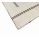 COMPLETO LENZUOLA SATIN COTONE MATRIMONIALE BACCHETTA COLORATO ART DECO'