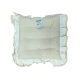 CONFEZIONE 6 PEZZI CUSCINO SEDIA LACCI VOLANT 40X40CM CANNES BEIGE SOPHIE