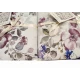 2 PEZZI COMPLETO LENZUOLA MATRIMONIALE COTONE PERCALLE ROSSINI CAPRI HOME SWEET HOME