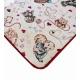 TAPPETO CUCINA JACQUARD GOMMATO ANTISCIVOLO INSETTI FIORI EG