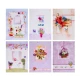 CONFEZIONE 6 PEZZI ASSORTITI STROFINACCI 50X70CM COTONE DIGITALE TIFFANY 16 VINGI