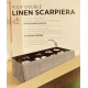 POUF DOUBLE SCARPIERA LINEN LOVELY HOME