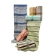 ASSORTITO 12 PEZZI COPRITUTTO TELO ARREDO COTONE NEW DHELI LOVELY HOME